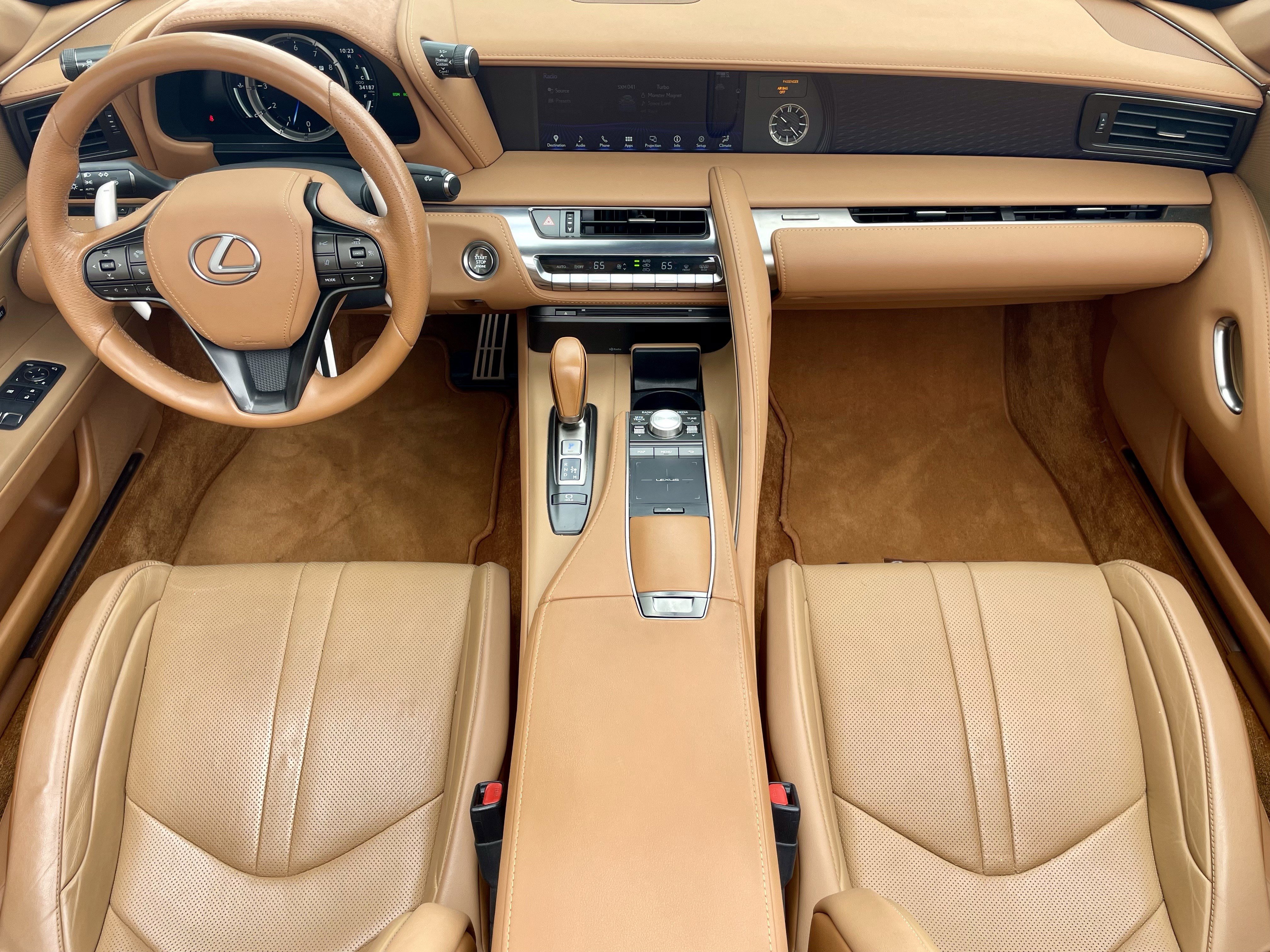 Used 2021 Lexus LC 500 Convertible w/ Cold Area Package image 16