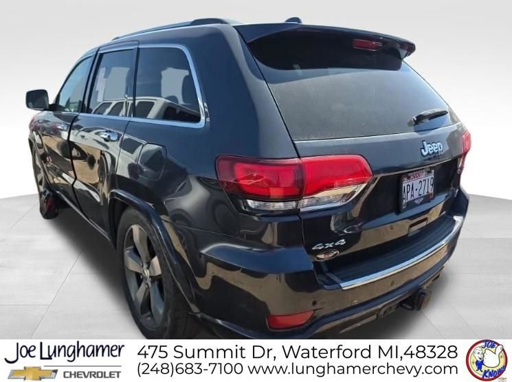 Used 2016 Jeep Grand Cherokee Overland w/ Advanced Technology Group AWD/4WD image 4
