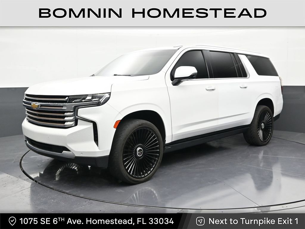 Used 2021 Chevrolet Suburban High Country w/ Premium Package 2