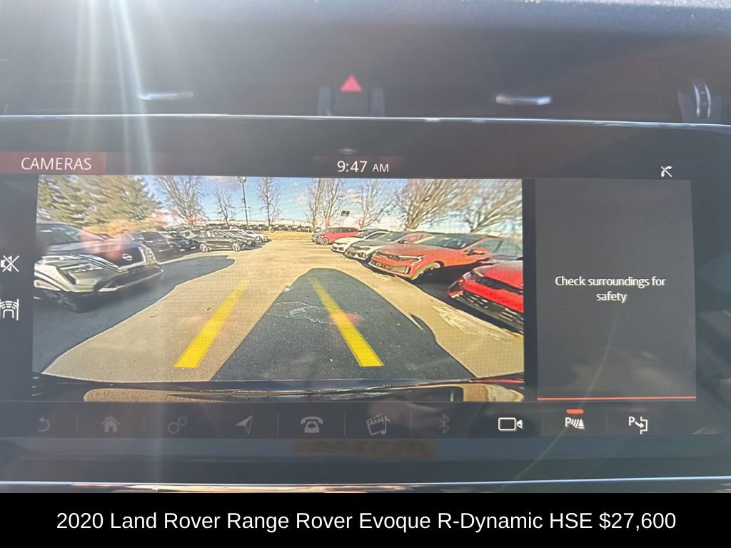 Used 2020 Land Rover Range Rover Evoque R-Dynamic HSE image 28