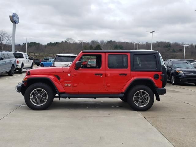 Used 2021 Jeep Wrangler Unlimited Sahara AWD/4WD image 5
