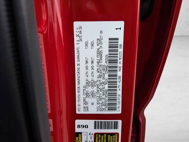 New 2026 Toyota Tacoma SR5 RWD image 17