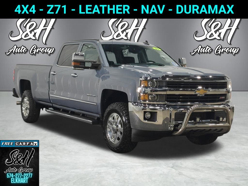 Used 2015 Chevrolet Silverado 3500 LTZ w/ Duramax Plus Package