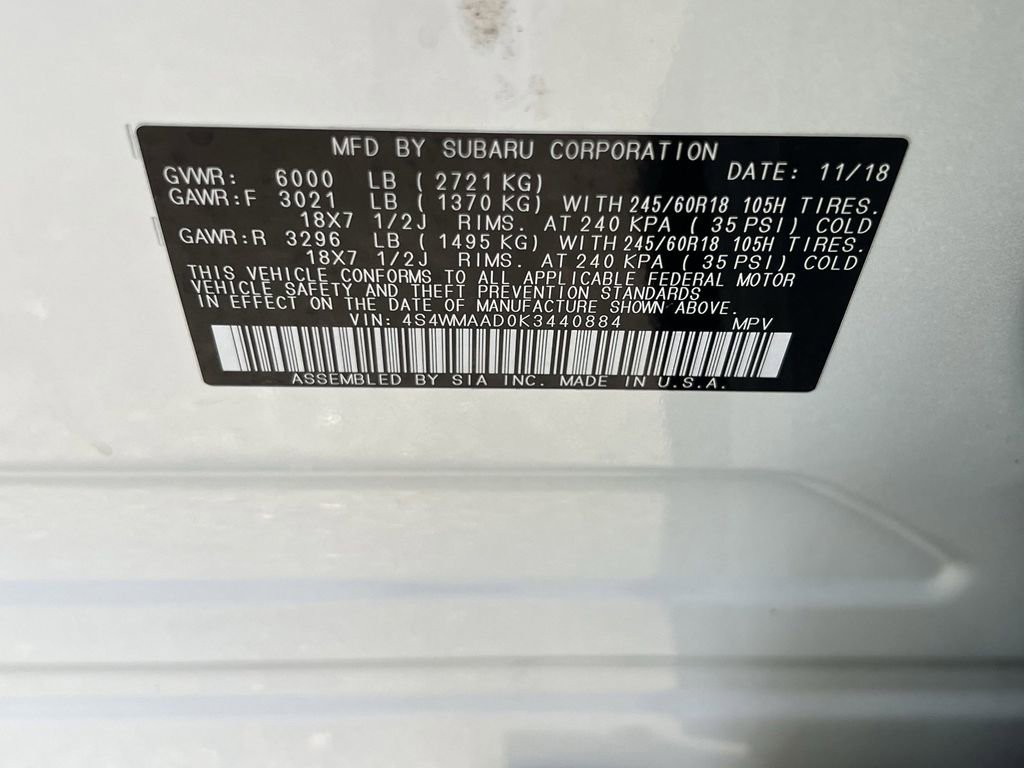 Used 2019 Subaru Ascent 8-Passenger image 32