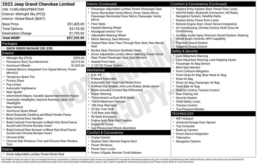 Used 2023 Jeep Grand Cherokee Limited image 6