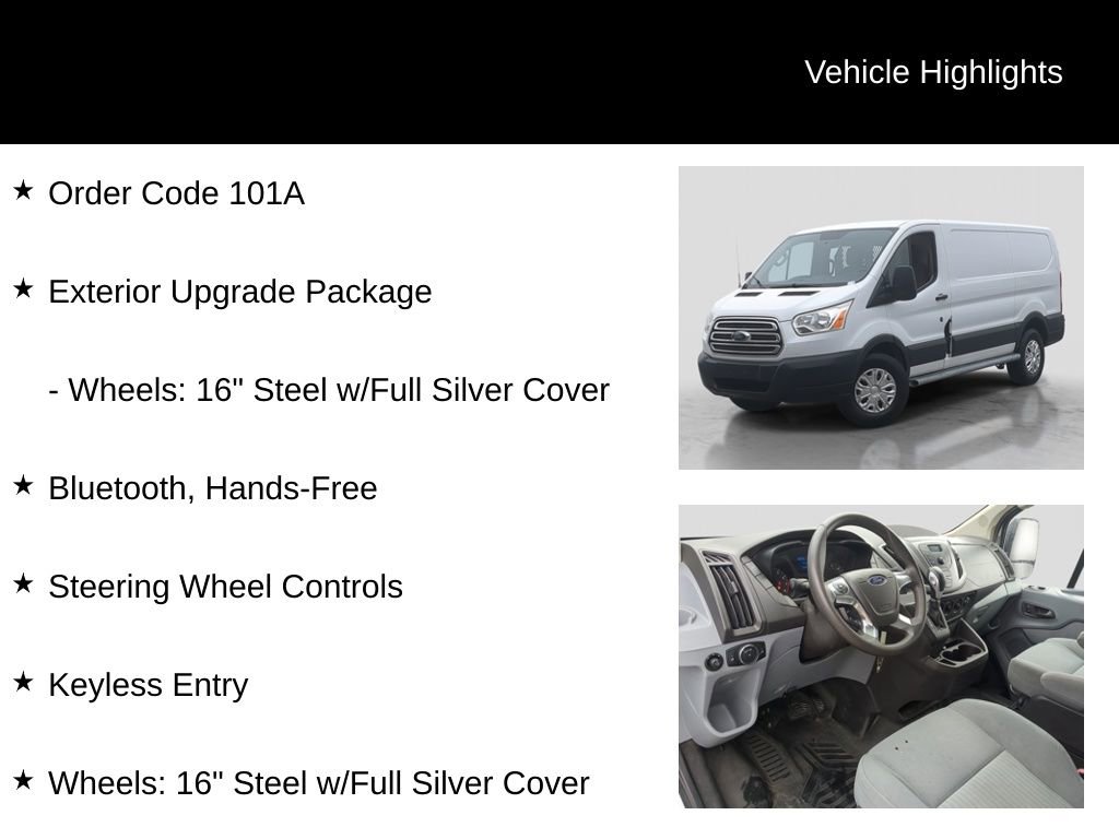 Used 2015 Ford Transit 250 130 Low Roof w/ Exterior Upgrade Package image 6