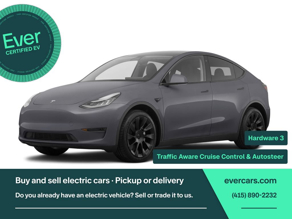 Used 2020 Tesla Model Y Long Range AWD/4WD image 1