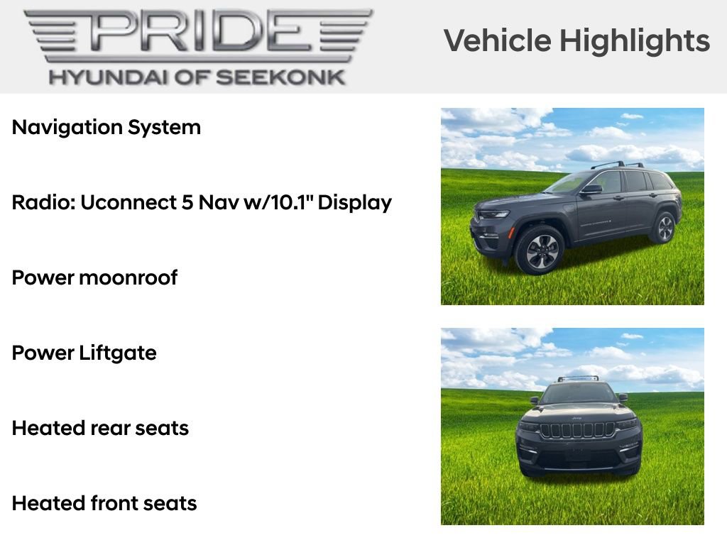 Used 2023 Jeep Grand Cherokee 4WD 4xe image 6