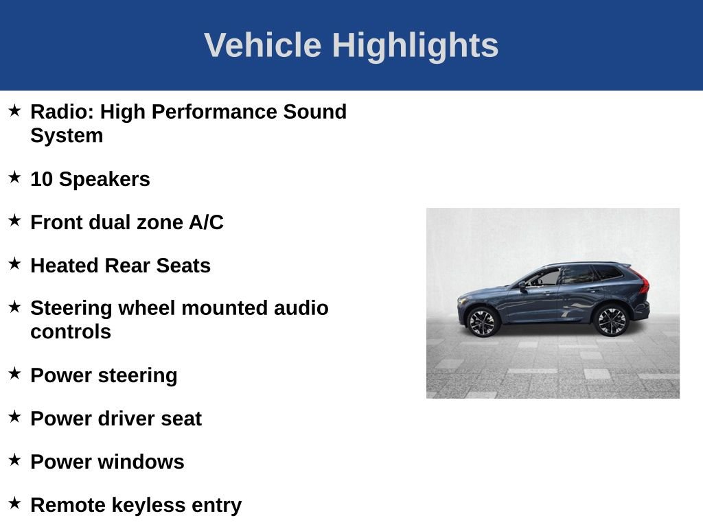 New 2026 Volvo XC60 B5 Plus w/ Protection Package Premier AWD/4WD image 2
