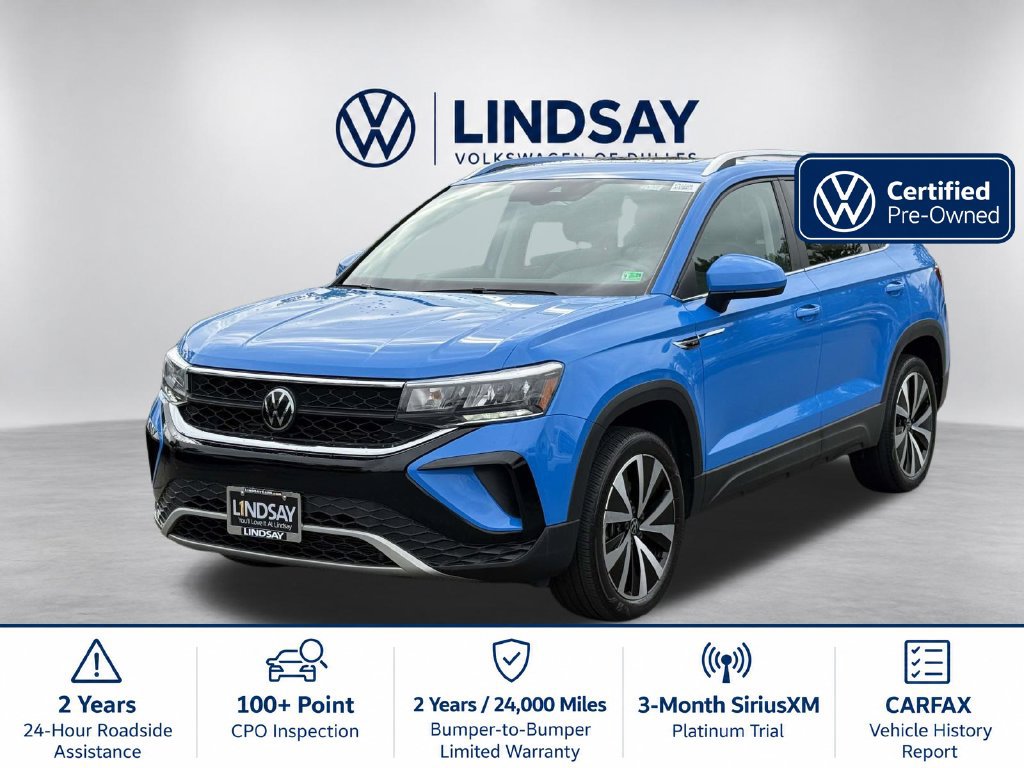 Certified 2023 Volkswagen Taos SE w/ Panoramic Sunroof Package FWD image 3