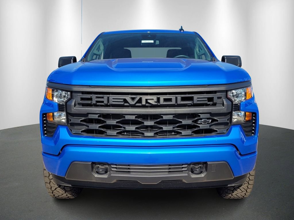 New 2026 Chevrolet Silverado 1500 Custom w/ Turbomax Blackout Package RWD image 2