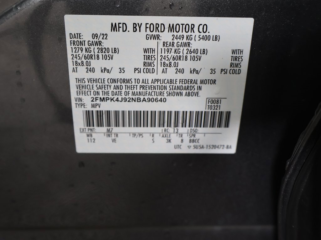 Used 2022 Ford Edge SEL w/ Convenience Package image 49