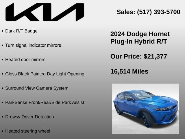 Used 2024 Dodge Hornet R/T w/ Tech Pack w/o Parking AWD/4WD image 19