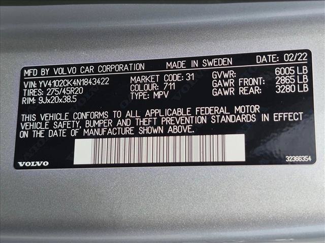 Used 2022 Volvo XC90 T5 Momentum FWD image 27