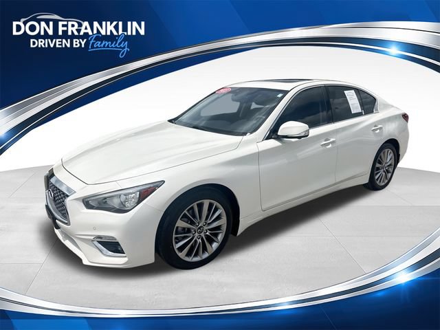 Used 2023 INFINITI Q50 Luxe w/ Cargo Package AWD/4WD image 1