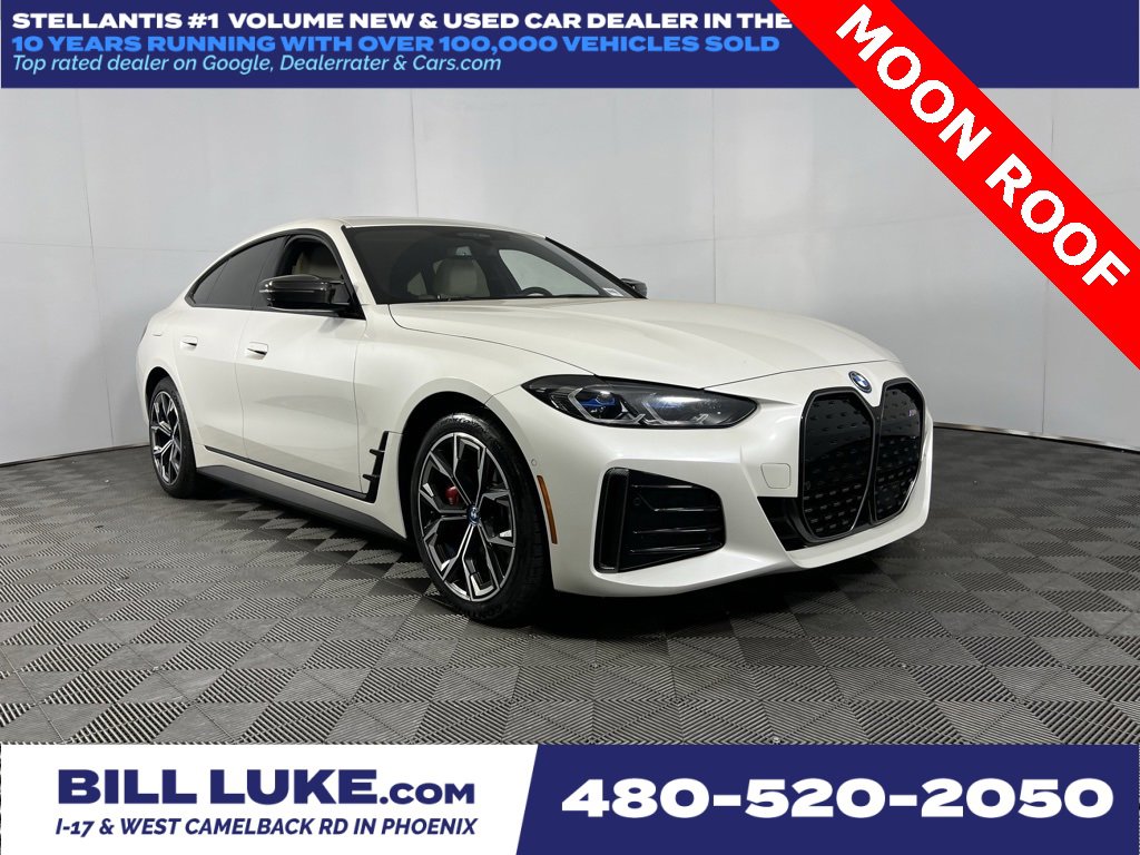 Used 2023 BMW i4 M50 w/ M Carbon Exterior Package