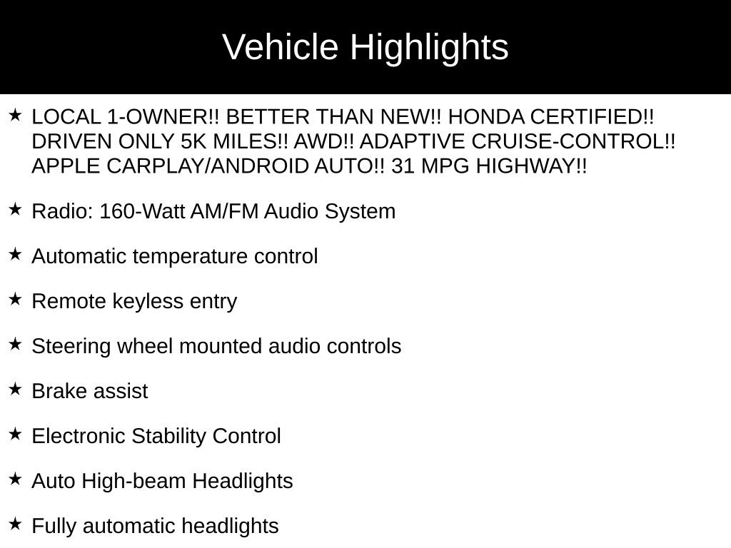 Certified 2026 Honda CR-V LX image 34