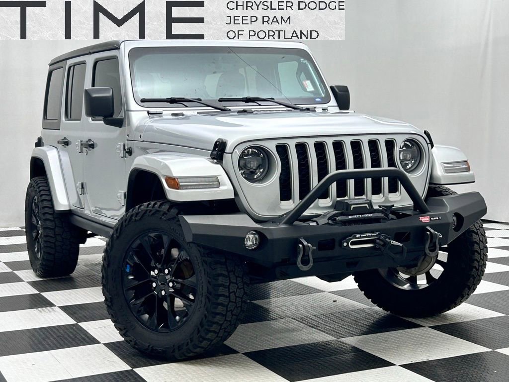 Used 2023 Jeep Wrangler Unlimited Sahara w/ Cold Weather Group image 1