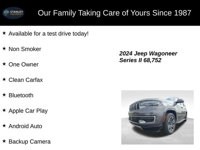 Used 2024 Jeep Wagoneer Series II w/ Flexible Seating Group image 9
