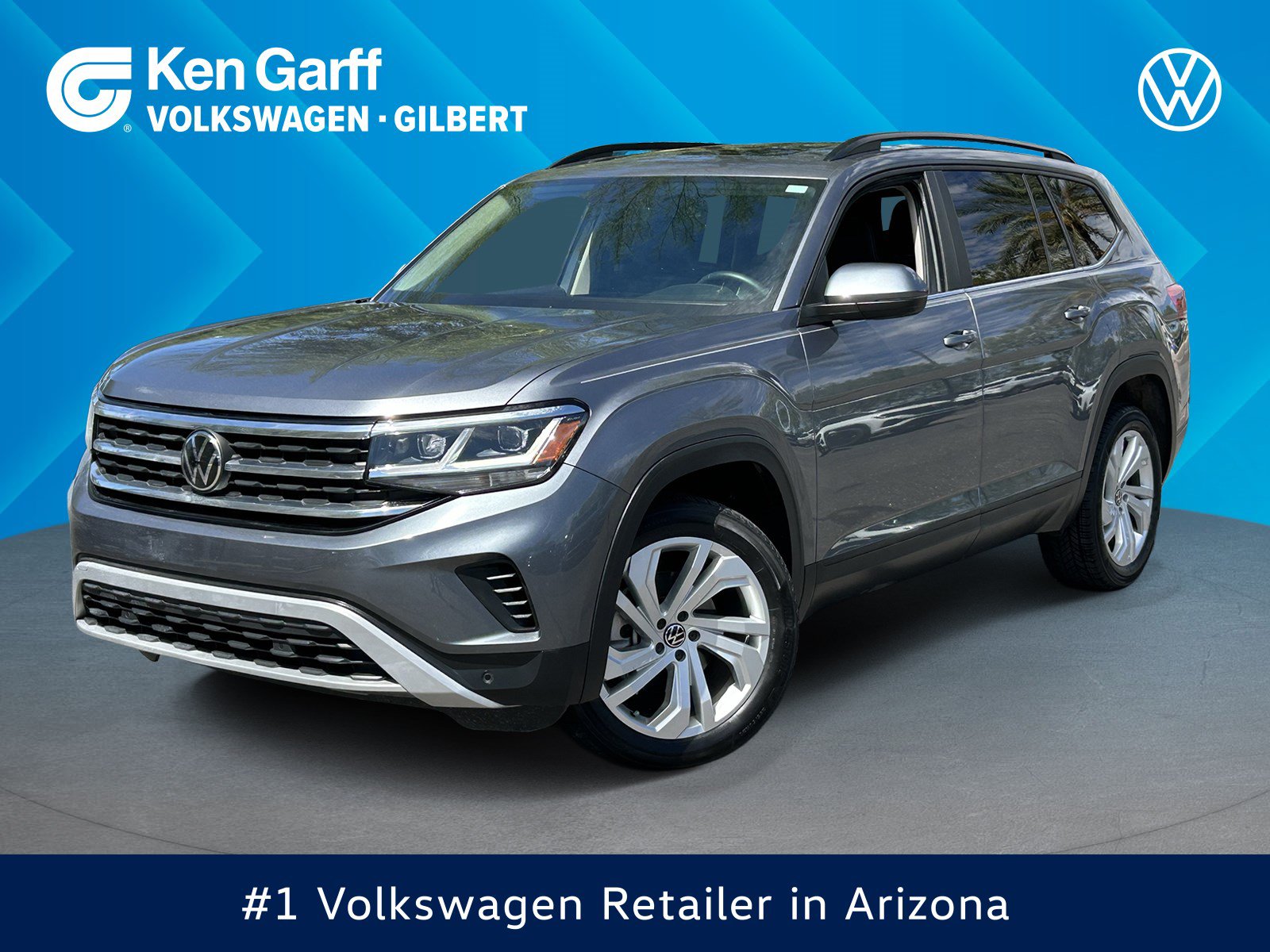 Used 2023 Volkswagen Atlas SE w/ Panoramic Sunroof Package