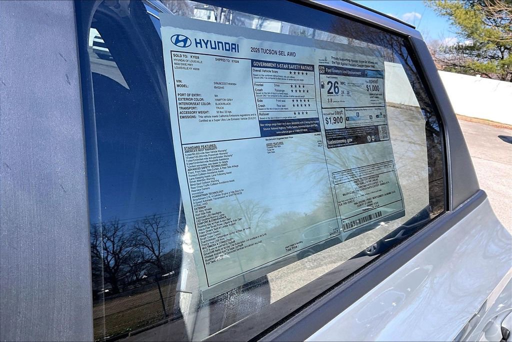 New 2026 Hyundai Tucson SEL image 16
