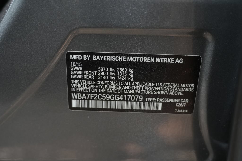 Used 2016 BMW 750i xDrive AWD/4WD image 70