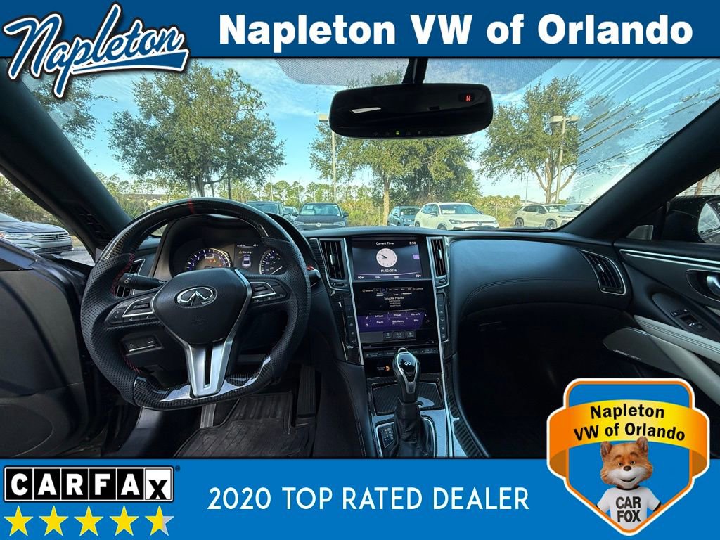 Used 2018 INFINITI Q60 3.0t Luxe image 19