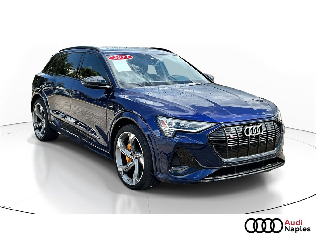 Certified 2023 Audi e-tron S Premium Plus w/ Black Optic Package