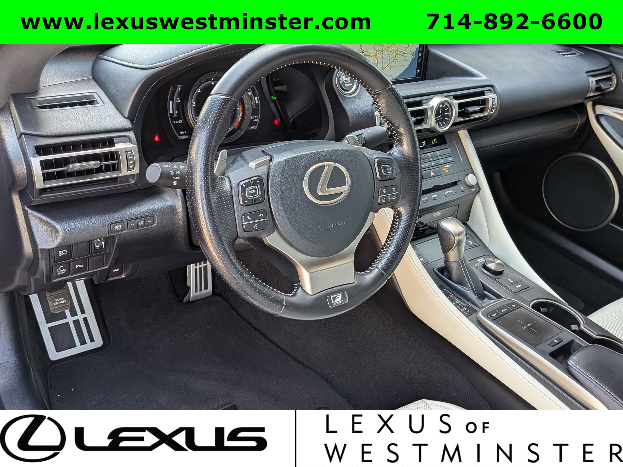 Used 2019 Lexus RC 350 F Sport w/ Accessory Package image 13