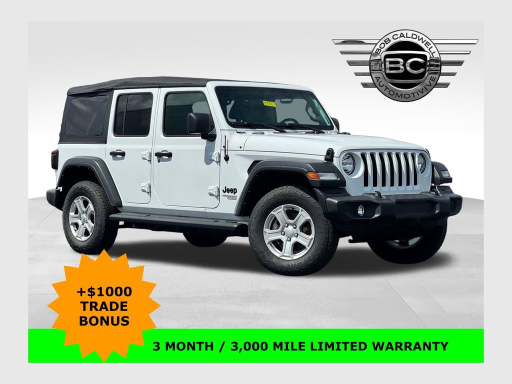 Used 2021 Jeep Wrangler Unlimited Sport image 1