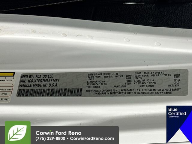 Used 2021 Jeep Gladiator Mojave w/ Trailer Tow Package image 34