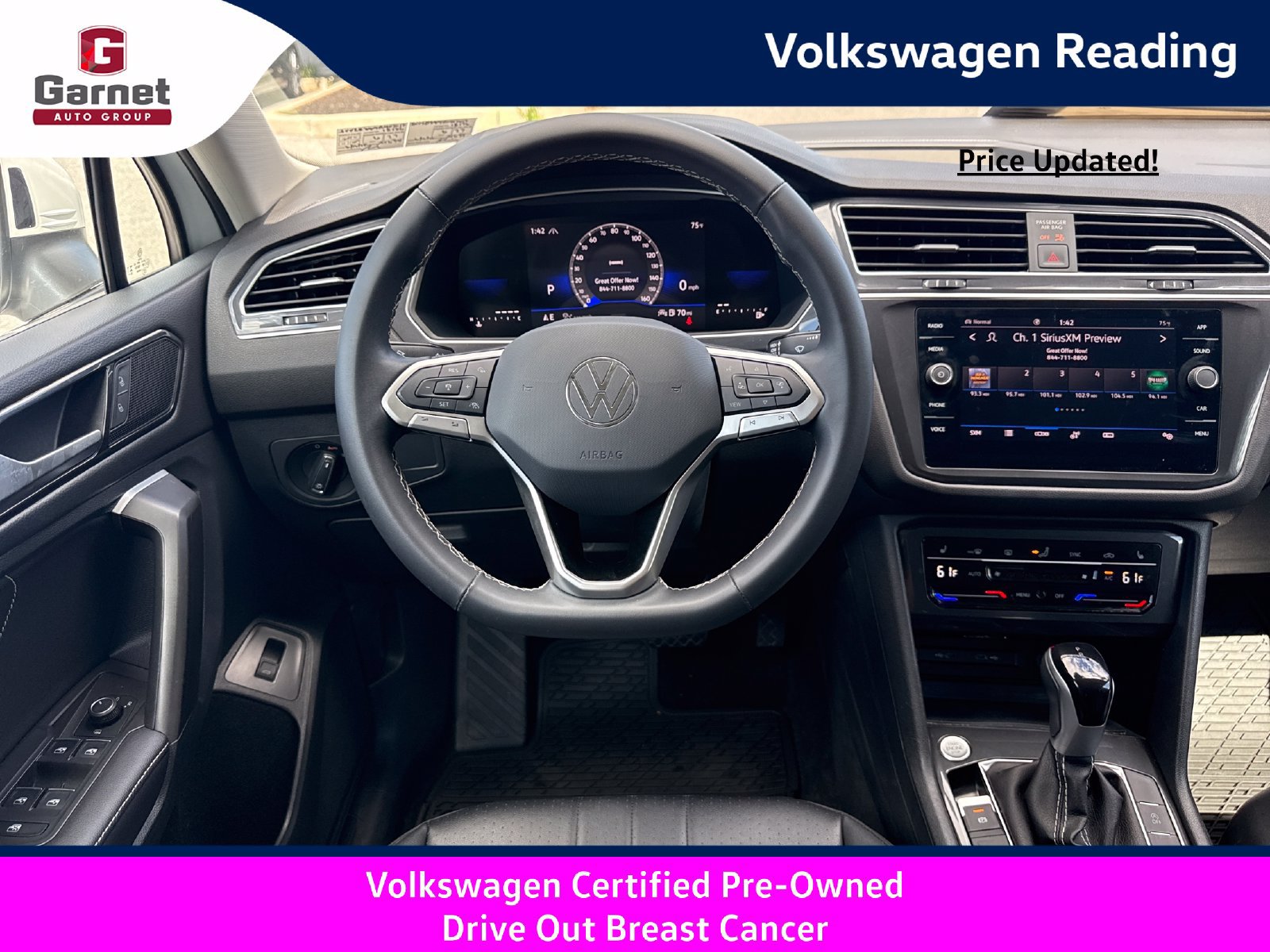 Certified 2024 Volkswagen Tiguan SE AWD/4WD image 15