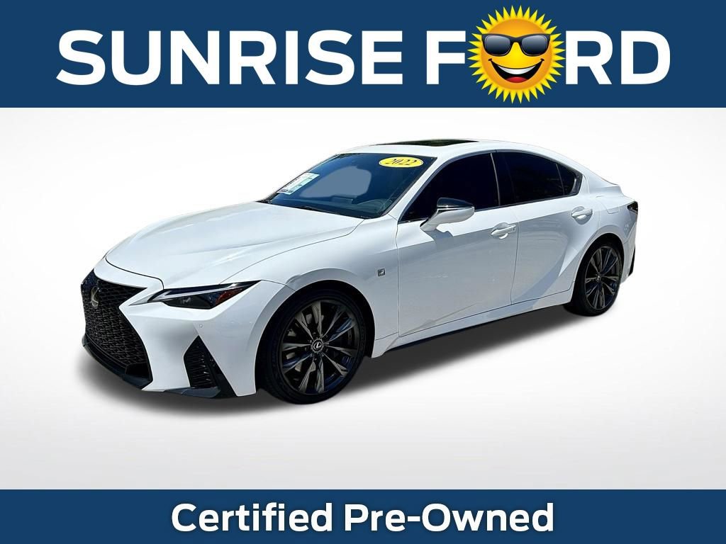 Used 2022 Lexus IS 350 F Sport RWD image 1