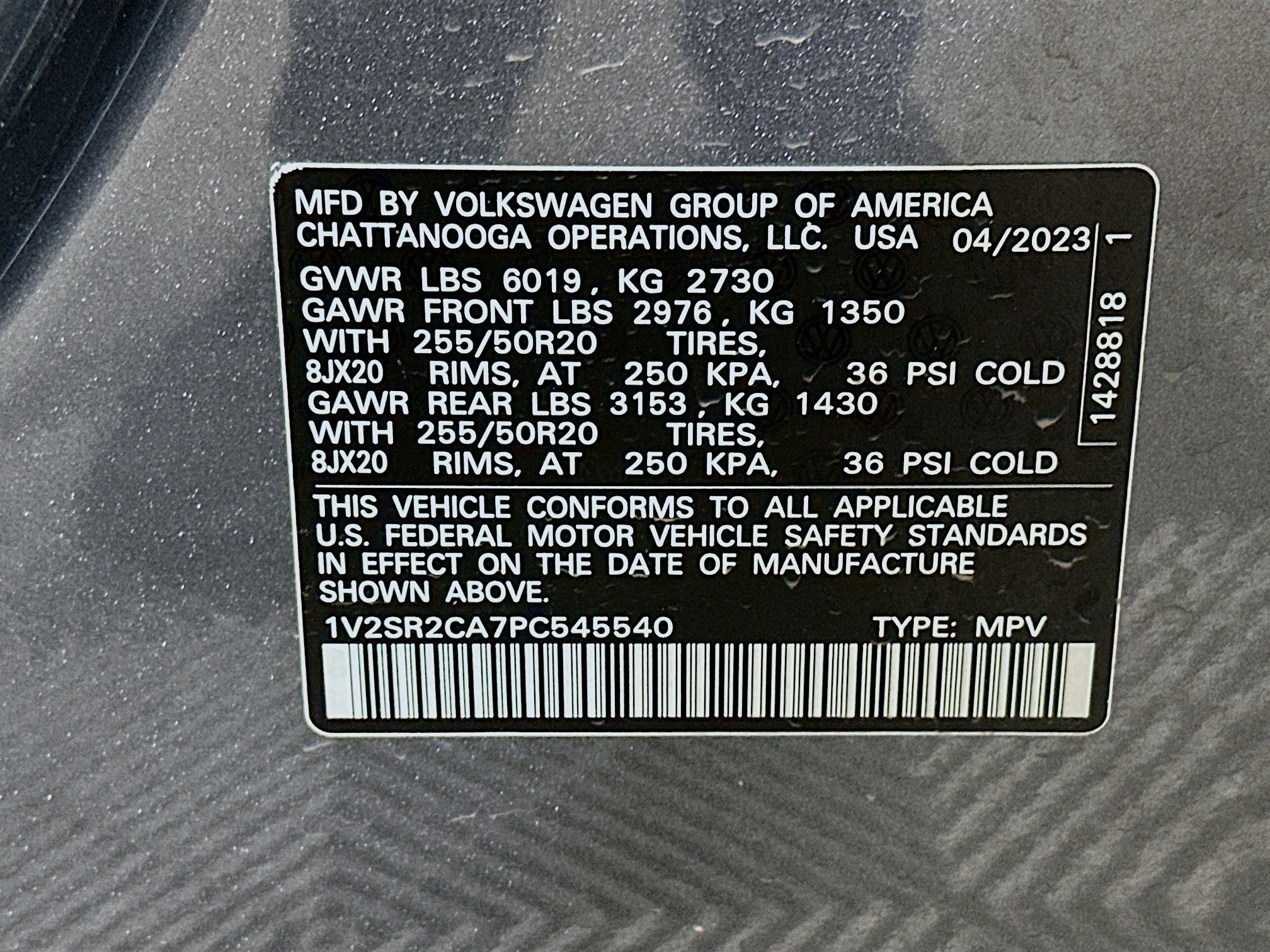 Certified 2023 Volkswagen Atlas SEL R-Line AWD/4WD image 33