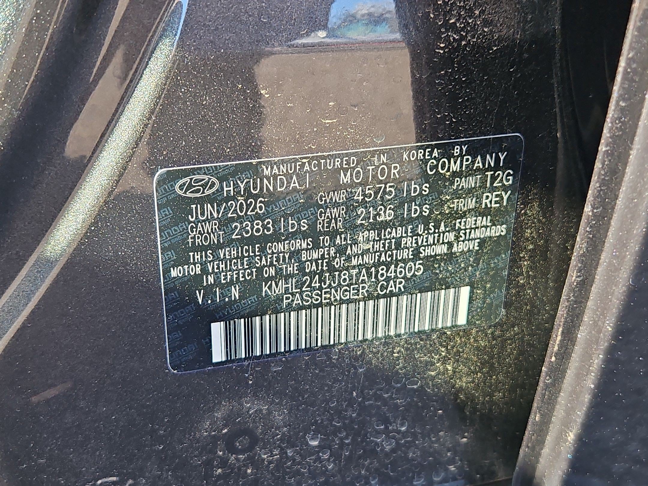 New 2026 Hyundai Sonata Blue FWD image 29