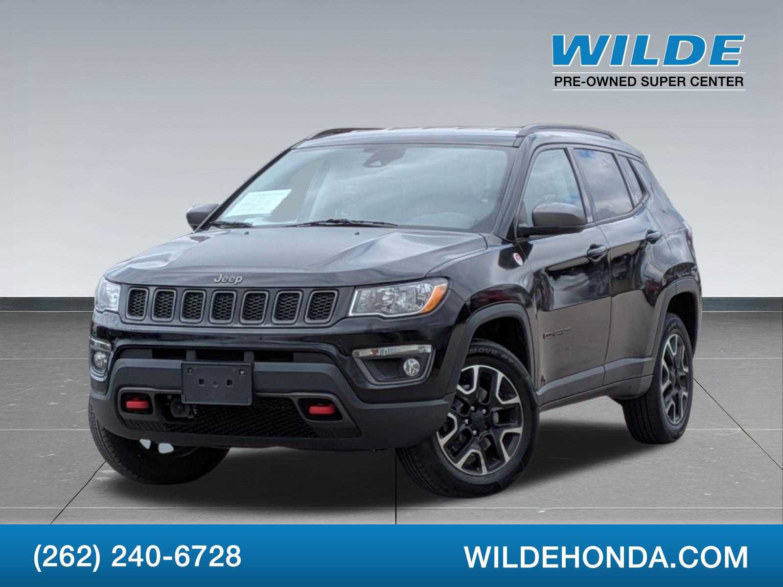 Used 2021 Jeep Compass Trailhawk AWD/4WD image 1