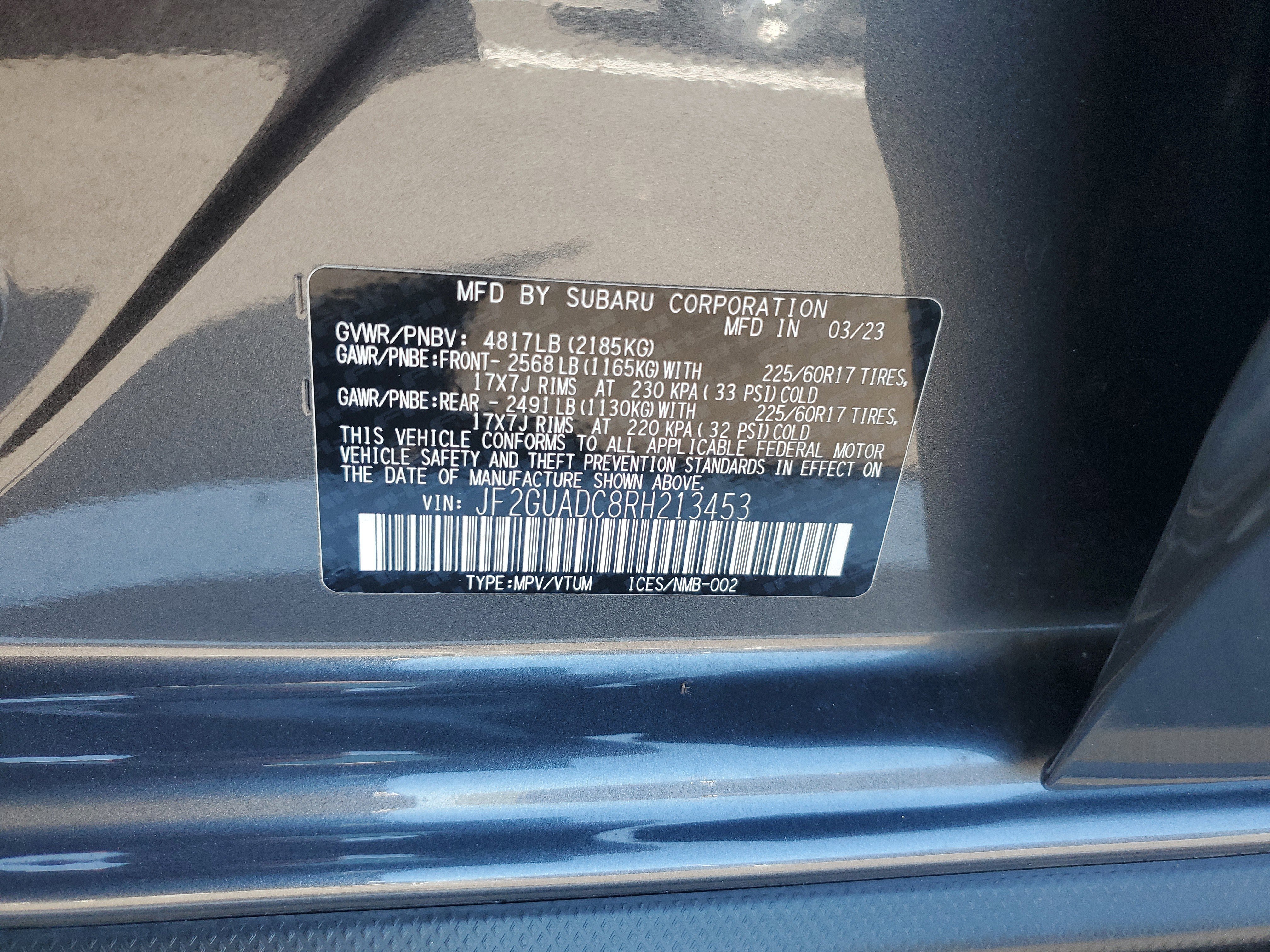 Used 2024 Subaru Crosstrek 2.0i Premium image 24