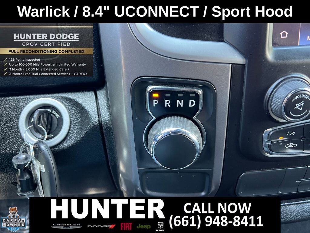 Certified 2022 RAM 1500 Classic Warlock w/ Electronics Group RWD image 29