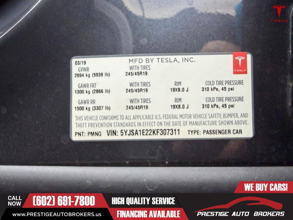 Used 2019 Tesla Model S 100D image 37