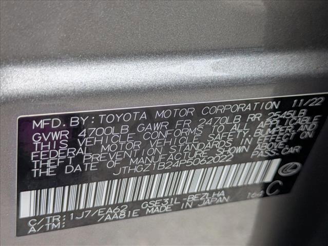 Certified 2023 Lexus IS 350 F Sport w/ Navigation Package RWD image 24