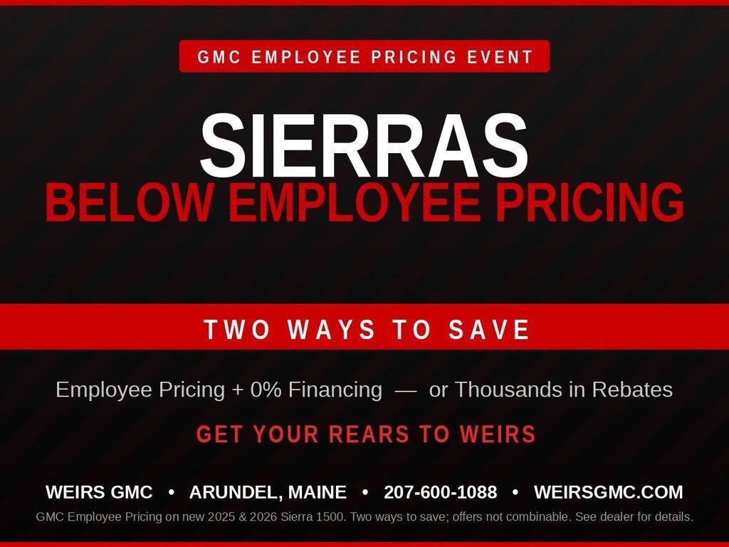New 2026 GMC Sierra 1500 Pro w/ Pro Value Package AWD/4WD video 2