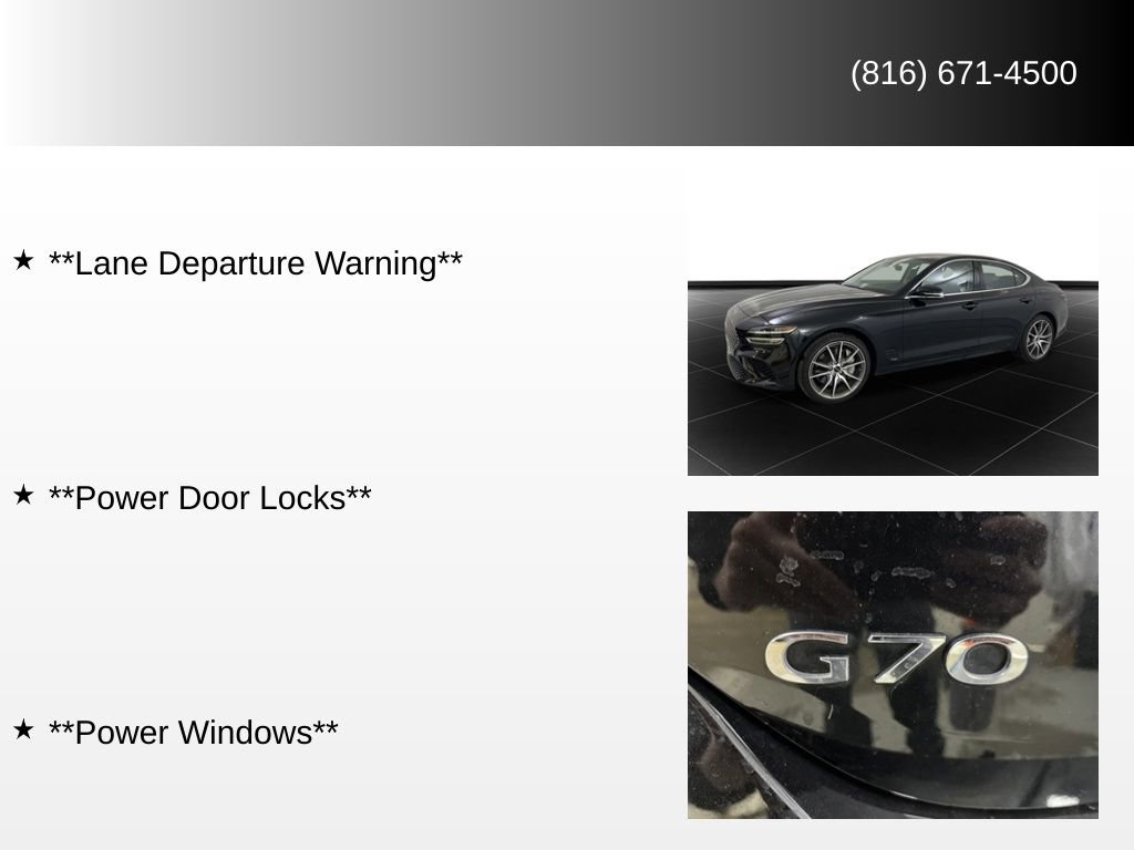 Used 2025 Genesis G70 2.5T image 83