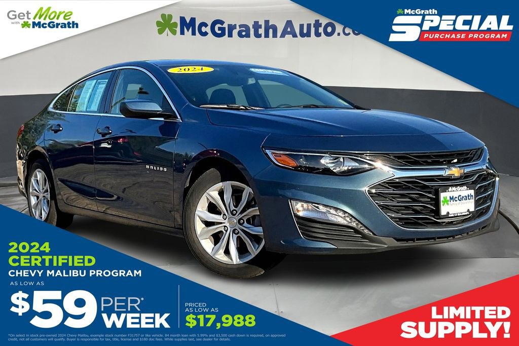 Used 2024 Chevrolet Malibu LT image 1