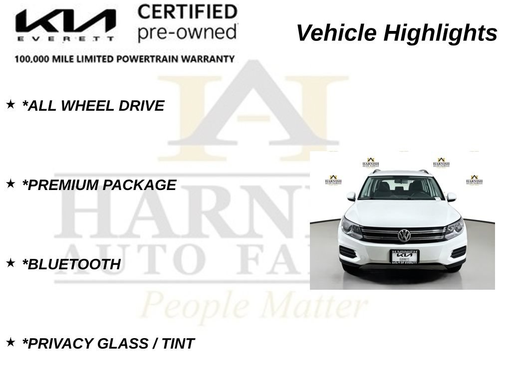 Used 2017 Volkswagen Tiguan Limited w/ Premium Package AWD/4WD image 9