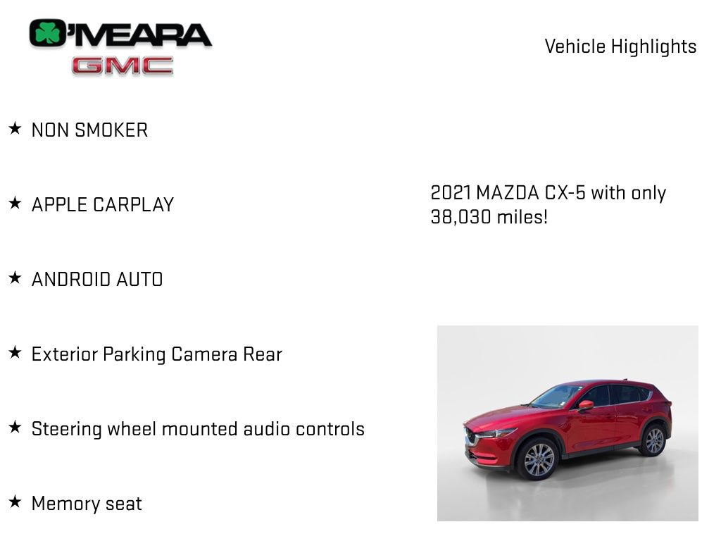 Used 2021 MAZDA CX-5 Grand Touring AWD/4WD image 7