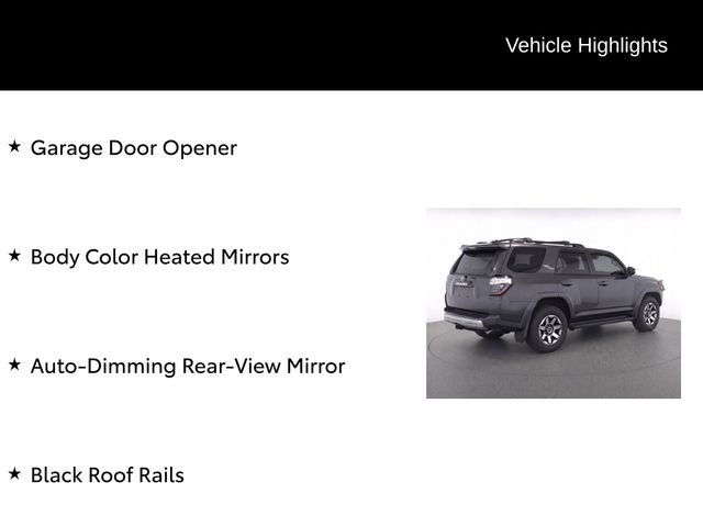 Certified 2019 Toyota 4Runner TRD Off-Road Premium AWD/4WD image 8
