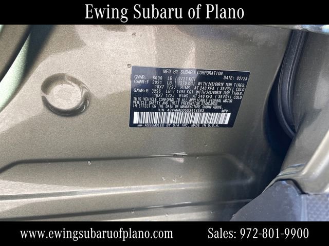 Used 2025 Subaru Ascent Premium image 37