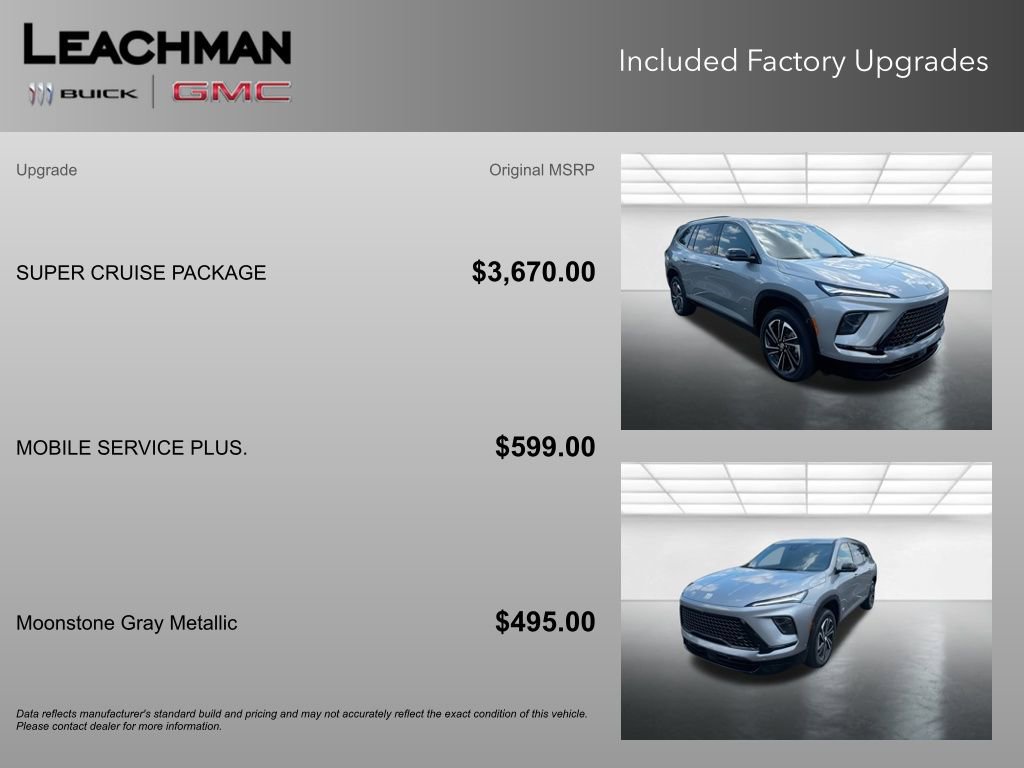 New 2026 Buick Enclave Sport Touring w/ Super Cruise Package image 4