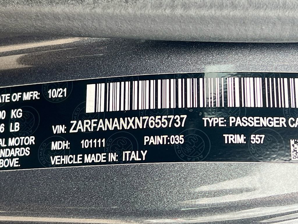 Used 2022 Alfa Romeo Giulia Sprint image 34