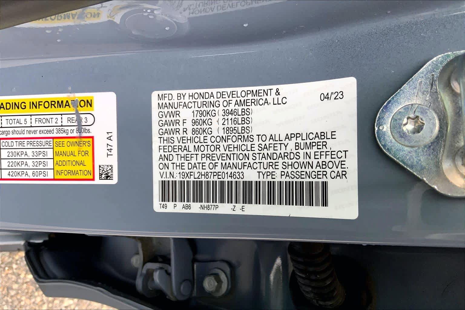 Used 2023 Honda Civic Sport image 34